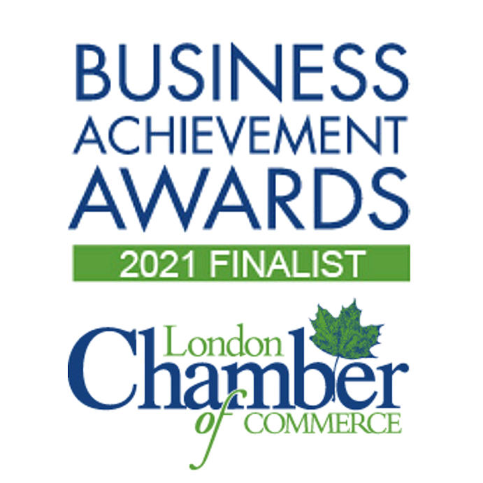 Business Achievement Awards 2021 Finalist - London Chamber of Commerce