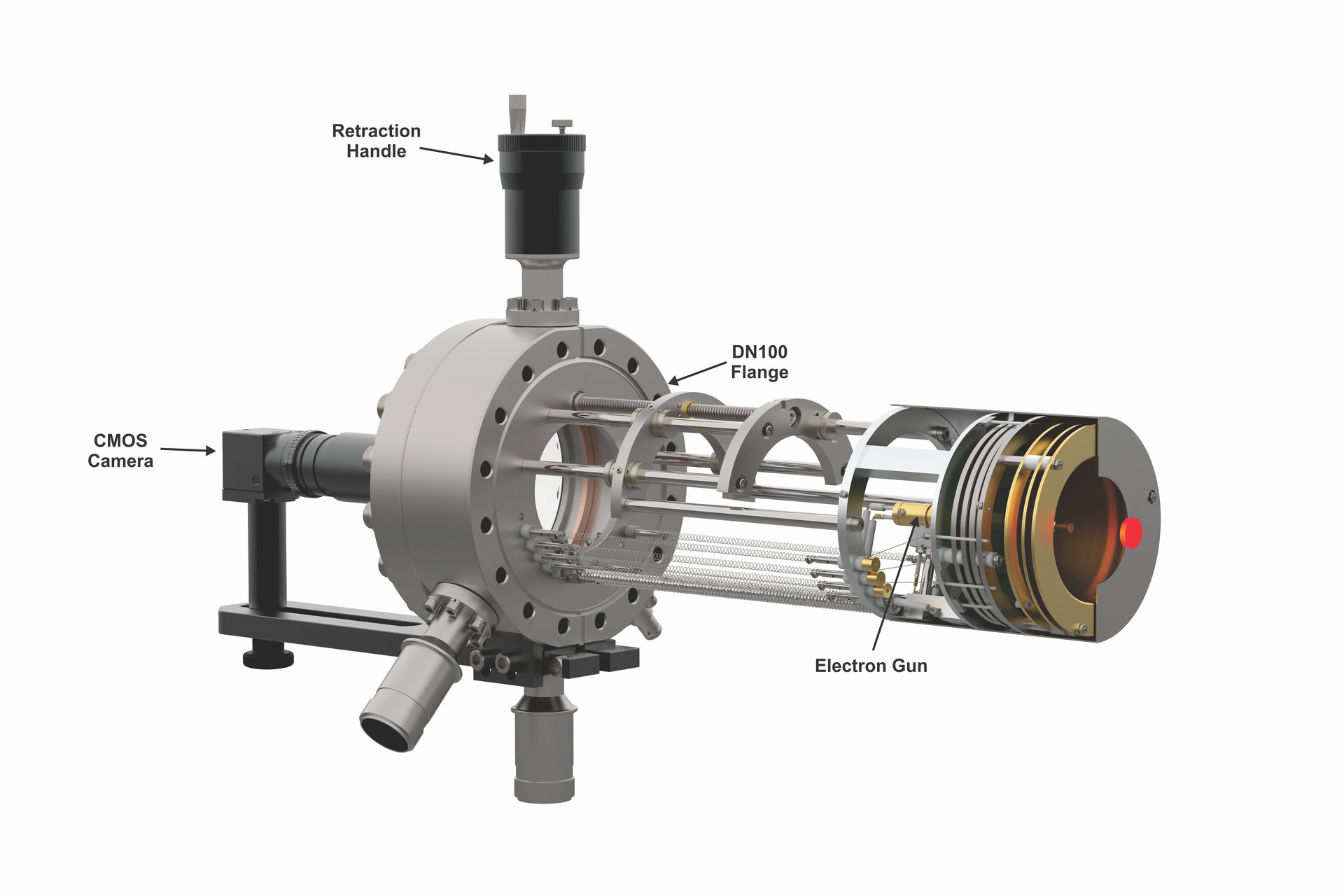 LEED / AES with Gain Power of Microchannel Plates BDL600IR-MCP